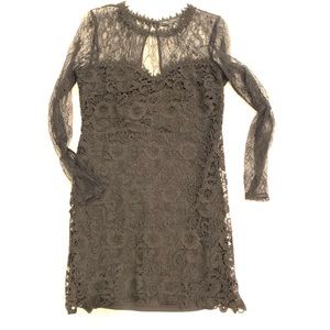Romeo + Juliet Couture Black Lace Dress